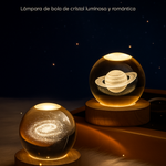 Lámpara de bola de cristal