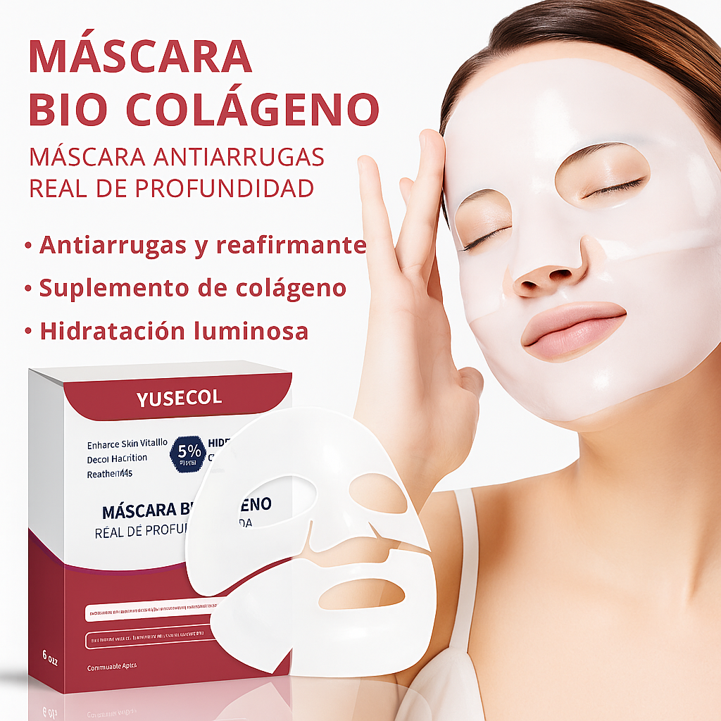 Mascarilla de colágeno