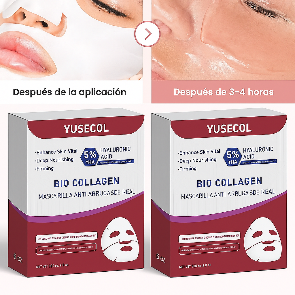 Mascarilla de colágeno