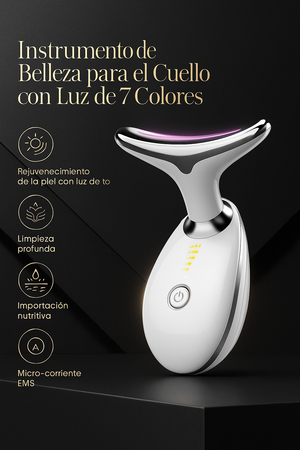 Masajeador facial led