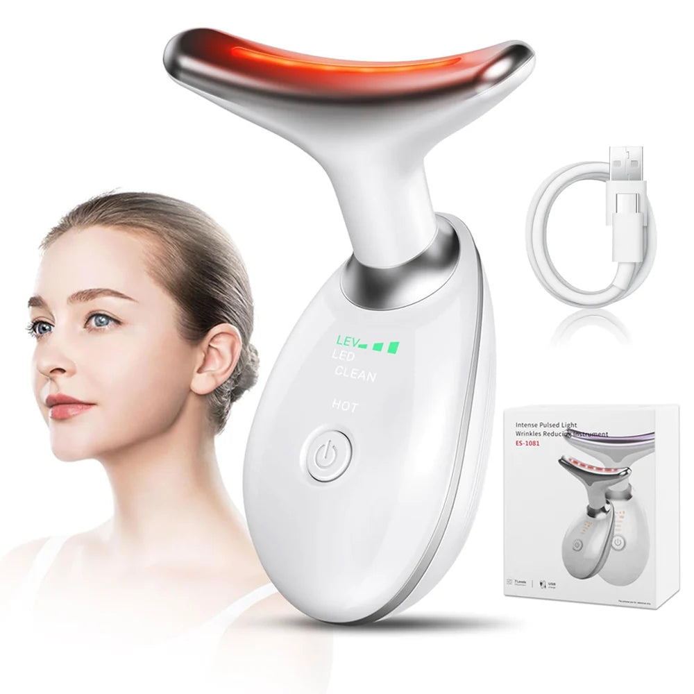 Masajeador facial led