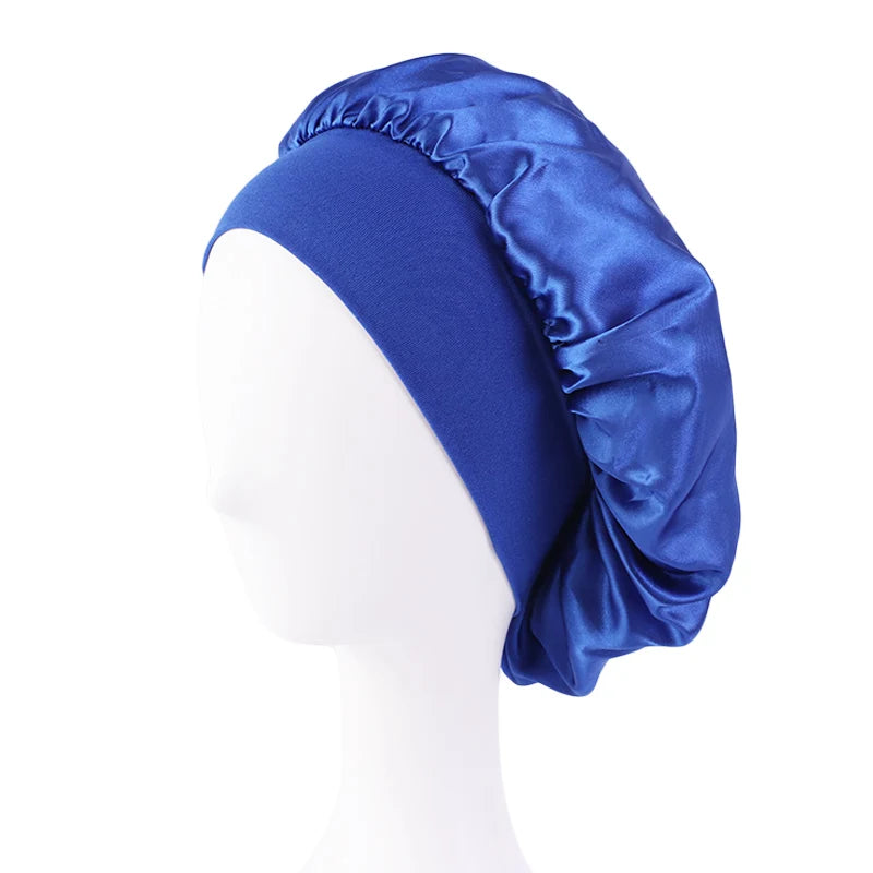 Gorro de satín para dormir
