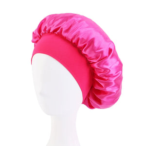 Gorro de satín para dormir
