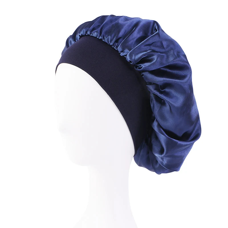 Gorro de satín para dormir