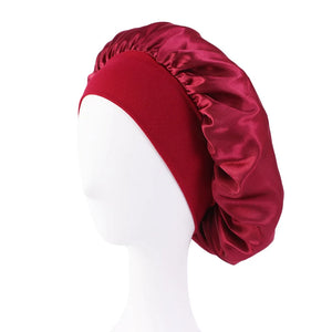 Gorro de satín para dormir