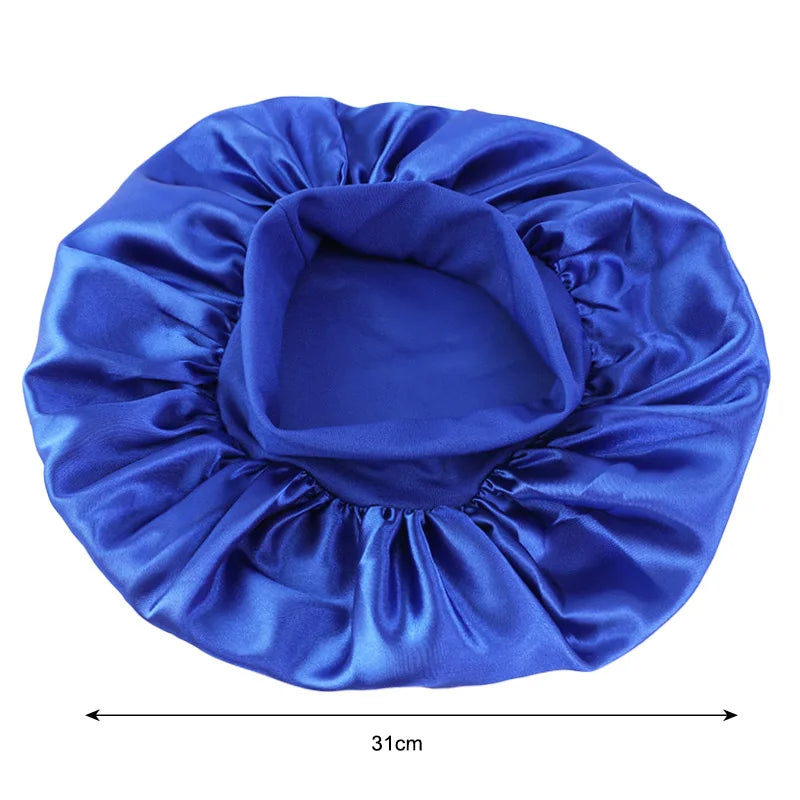 Gorro de satín para dormir